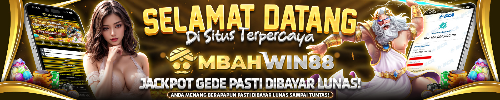 Jakpot Gede Pasti Dibayar Lunas!